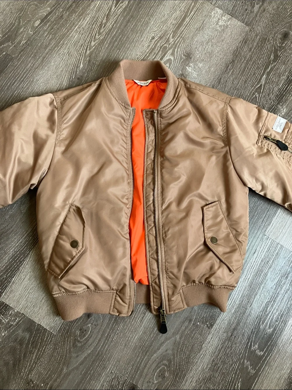 Guess women's satin flight/bomber jacket